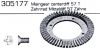 305177 Zahnrad 57 Z�hne Gas Devil Carson