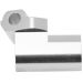 gh02626 Motorhalter Alu Silber