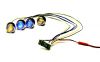 a02  Scheinwerfer 4 St�ck Lichtset Monstermodelle Blau Gelb LED