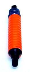 D�mpfer Socke Neon Orange mit Feuchtigkeitschutz 1,0 Meter
