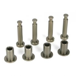 LOSB 2074 Front King Pins & Arm Bushings Alum. 5IFE-T