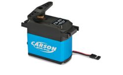 Carson Grossmodell Lenkservo Blau eloxiert Aluh�lle
