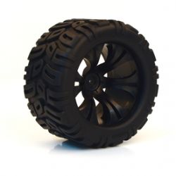 HX0061B Rad Monster verklebt schwarze Felge 2 St�ck