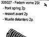 305027 Federn vorn 2 Stck Attack Evo