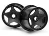 h3226 HPI LRP Baja 5B Super Star Felge schwarz 2 Stck 120x75 hin