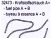 32473 Kraftstoffschlauch A+B