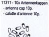 11311 10 x Antennenkappen