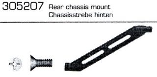 305207 Chassisstrebe hinten Gas Devil Carson