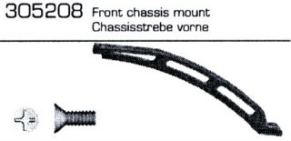 305208 Chassisstrebe vorn Gas Devil Carson