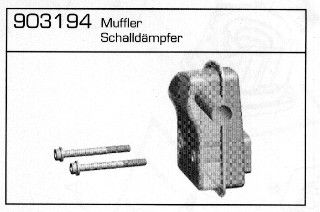 903194 Schalldmpfer Gas Blaster