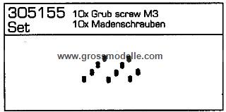 305155-11333 Madenschrauben 5 Stck