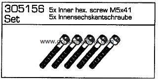 305156-32439  Innensechskantschraube 5 Stck