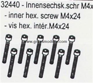 32440 Innensechskantschraube 10 Stck in Verpackung