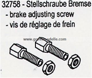 32758 Stellschraube Bremse (2 Stck)