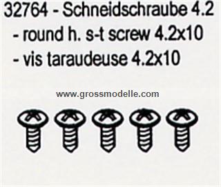 32764 Schneidschraube 4,2x10 ( 5 Stck)