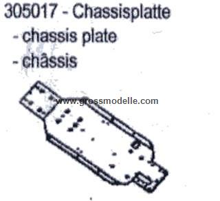 305017 Chassisplatte