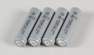 6546/04 - Akku Einzelzelle NiCd 1,2/800 mAh, 4St.