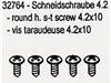 32764 Schneidschraube 4,2x10 ( 5 Stck)